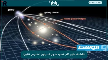 اكتشاف مثير: ثقب أسود هائل قد يكون الأكبر في الكون!